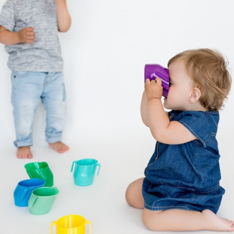 Kubek do nauki picia, kolor szmaragdowy, Doidy