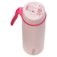 b.box Butelka termiczna ze stali nierdzewnej | składany ustnik 690 ml, Pink Paradise