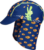 Playshoes Czapka UV dziecięca z daszkiem Krokodyl 