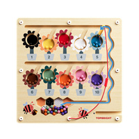 Topbright Pracowita pszczółka zabawka magnetyczna dla dzieci – gra logiczna z rysikiem 36 mies.+