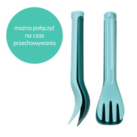 b.box sztućce do lunchboxa z łyżką i widelcem, 2 zestawy Horizon