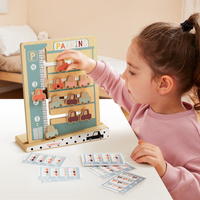 Topbright Parking - zabawka logiczna z kartami zadań – układanka dla dzieci 36 mies. +