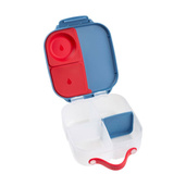 B.box lunchbox dla dzieci do szkoły - szczelna mini śniadaniówka z przegródkami Blue Blaze
