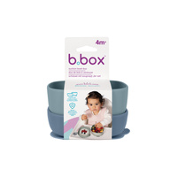 b.box miseczki dla dzieci - 2 szt. + 1 silikonowa przyssawka Ocean