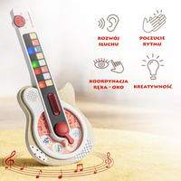 Topbright Gitara interaktywna dla dzieci - zabawka muzyczna 18m+