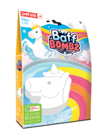 Jednorożec do kąpieli zmieniający kolor wody, Rainbow Baff Bombz, 3+, Zimpli Kids, OUTLET