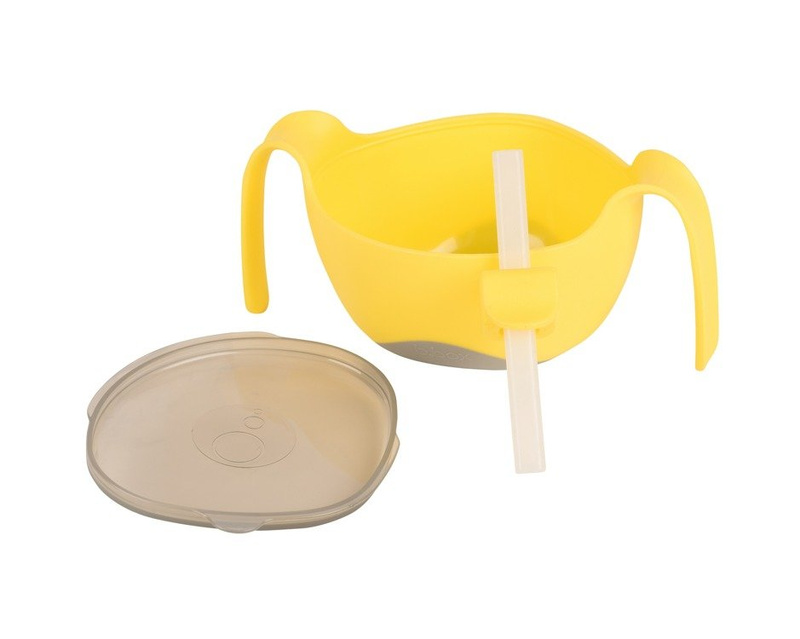 Miseczka ze słomką, Lemon Sherbet, b.box, OUTLET