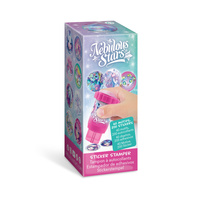 Nebulous Stars Stempel z Naklejkami - Sticker Stamper  220 naklejek Różowy 6+ 