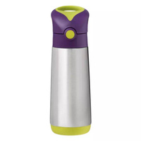 B.box butelka termiczna - bidon dla dzieci ze słomką 500 ml Passion Splash