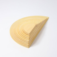 Półokręgi, 11-el., naturalne, 2+, Grimm's