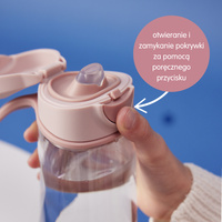 Zestaw Sportowa butelka tritanowa 450 ml + Mini Lunchbox, Lilac Pop, b.box