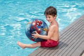 Piłka plażowa dmuchana, Spider-Man, 34 cm, 2+, Bestway 