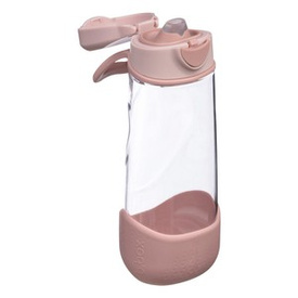 B.box Butelka na wodę - bidon z ustnikiem dla dziecka tritanowy 600 ml Blush Crush