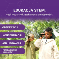 Science Can Teleskop Odkrywcy Kosmosu 3w1, 6+ | Teleskop, lornetka i monokular dla młodych odkrywców