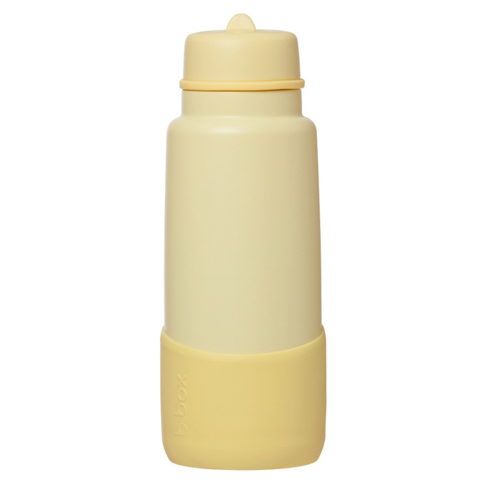 b.box Silikonowa nakładka ochronna na butelkę 1L, Lemon Twist