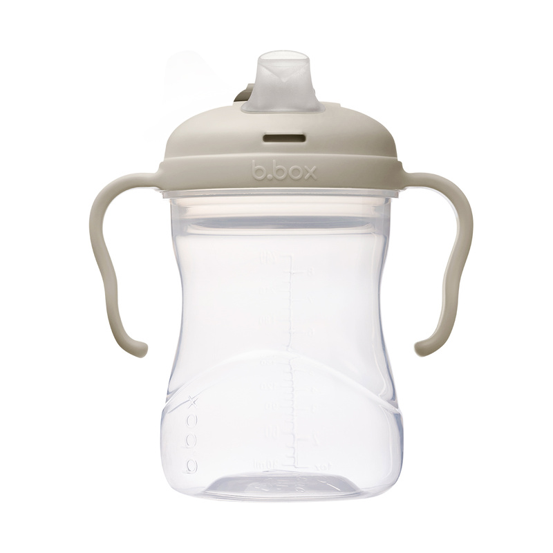b.box kubek do nauki picia dla dziecka - zestaw 3w1 240 ml, Latte OUTLET