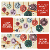 Topbright Fantastyczny jednorożec zabawka magnetyczna dla dzieci – gra logiczna z rysikiem 36 mies.+