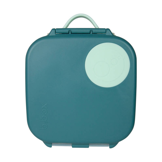B.box lunchbox dla dzieci do szkoły - szczelna mini śniadaniówka z przegródkami Emerald Forest