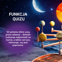 Science Can Interaktywny Układ Słoneczny 3D, 6+ | Edukacyjny model planet z projektorem i funkcjami audio