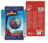 Piłka plażowa dmuchana, Spider-Man, 34 cm, 2+, Bestway 