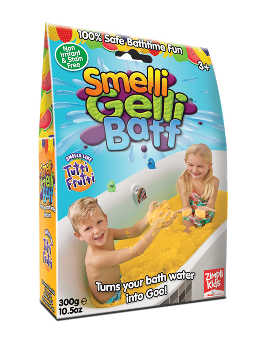 Magiczny proszek do kąpieli, Gelli Baff Smelli, Tutti Frutti,  3+, Zimpli Kids, OUTLET