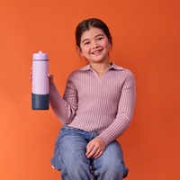 b.box b.box Silikonowa nakładka ochronna na butelkę 690 ml, Midnight