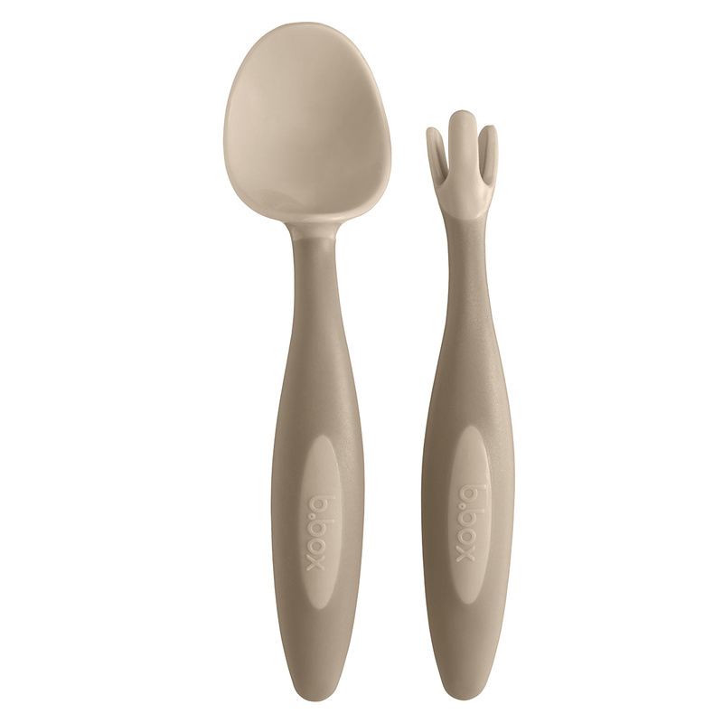 b.box Pierwsze sztućce BLW dla niemowląt, Latte