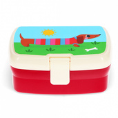 Rex London  Lunchbox z wyjmowaną tacką, Jamniki