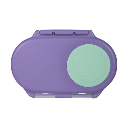 B.box Snackbox szczelny pojemnik na jedzenie i przekąski dla dzieci Lilac Pop