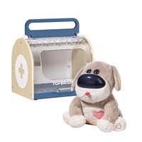 Topbright Pluszowa zabawka interaktywna Dr. Dog | Zestaw edukacyjny małego weterynarza 36m+