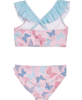 Playshoes Strój kąpielowy dla dziewczynki dwuczęściowy bikini UV Motyle 