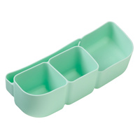 b.box Silikonowy wkład do lunchboxa z przegrodą na sztućce Forest