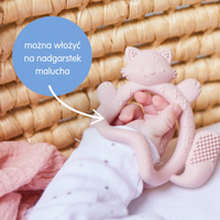 B.box gryzak lisek dla dzieci i niemowląt Blush