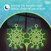 Nebulous Stars Zestaw kreatywny Łapacz snów dla dzieci 8+ | sówki świecące w ciemności
