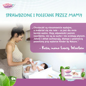 Zestaw Chusteczki nawilżane Kinder by Nature dla noworodków i dzieci 3 opakowania (168 szt.) + etui