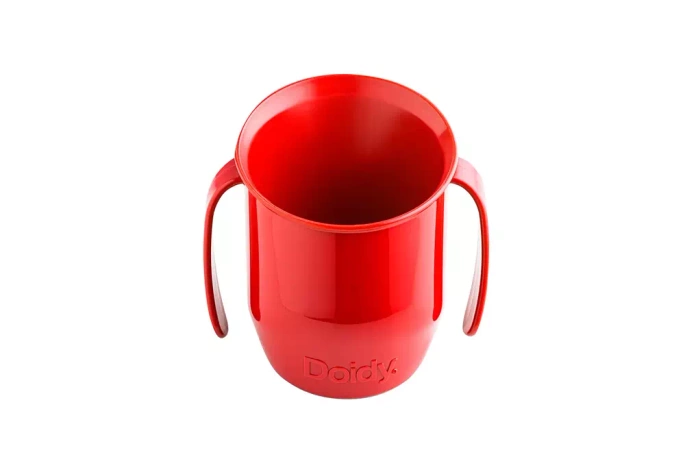 Zestaw do nauki picia b.box arbuzowy i kubek Doidy Cup  czerwony