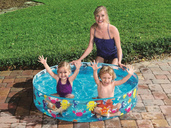Rozporowy basen ogrodowy 122 x 25 cm, Morskie zwierzęta, Bestway