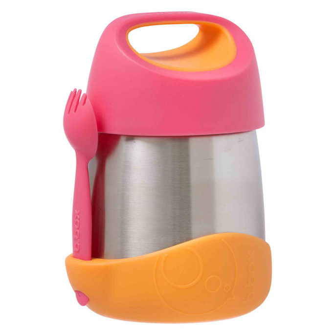 B.box Termos obiadowy na zupę i obiad  dla dzieci  335 ml Strawberry Shake