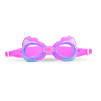 Aqua2ude Okulary do pływania dla dzieci – Mini syrenka, fiolet – anti-fog, ochrona UV, 3+