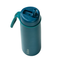 b.box Butelka termiczna ze stali nierdzewnej | składany ustnik 690 ml, Sea Glass