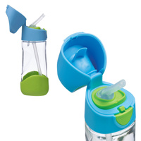 Zestaw Mini Lunchbox + Butelka tritanowa ze słomką 450 ml, Ocean Breeze, b.box