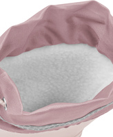 Kalosze dziecięce z ociepleniem i ściągaczem, różowe, Playshoes