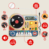 Topbright Interaktywna Tablica Muzyczna Mały DJ 36m+