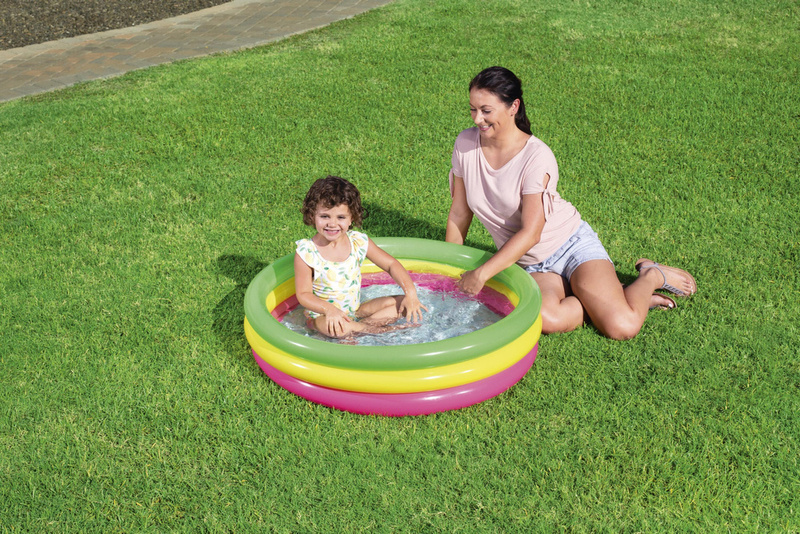 Basen dmuchany dla dzieci, Summer, 102 cm, 2+, Bestway 
