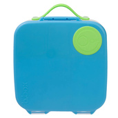 B.box Lunchbox dla dzieci do szkoły - szczelna śniadaniówka z przegródkami i wkładem chłodzącym Ocean Breeze