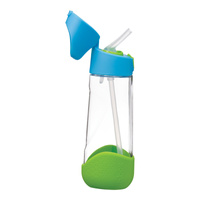 b.box Bidon dla dziecka - butelka na wodę ze słomką tritanowa 600ml Ocean Breeze