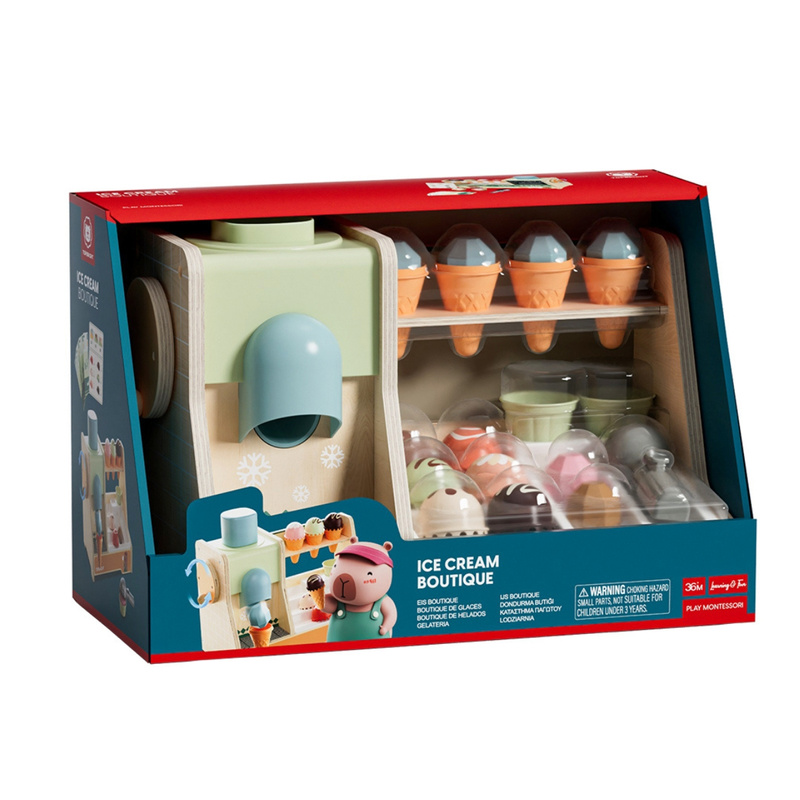 Topbright Zabawka edukacyjna Lodziarnia Boutique dla dzieci 36m+, OUTLET