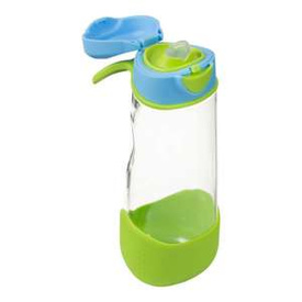 B.box Butelka na wodę - bidon z ustnikiem dla dziecka tritanowy 600 ml Ocean Breeze