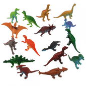 Figurki dinozaurów, zestaw 16 szt., Dinozaury, 3+, Rex London