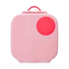 B.box lunchbox dla dzieci do szkoły - szczelna mini śniadaniówka z przegródkami Flamingo Fizz